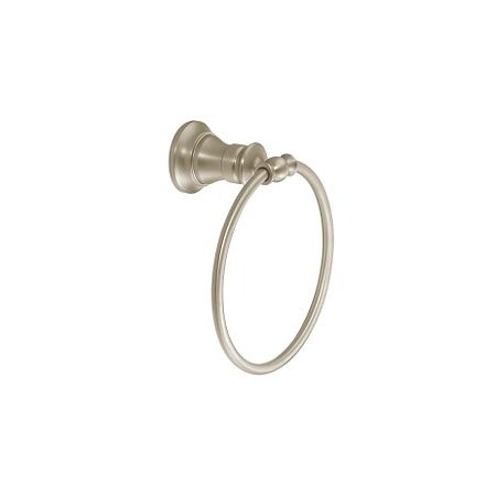 Moen Brushed Nickel Towel Ring YB9886BN